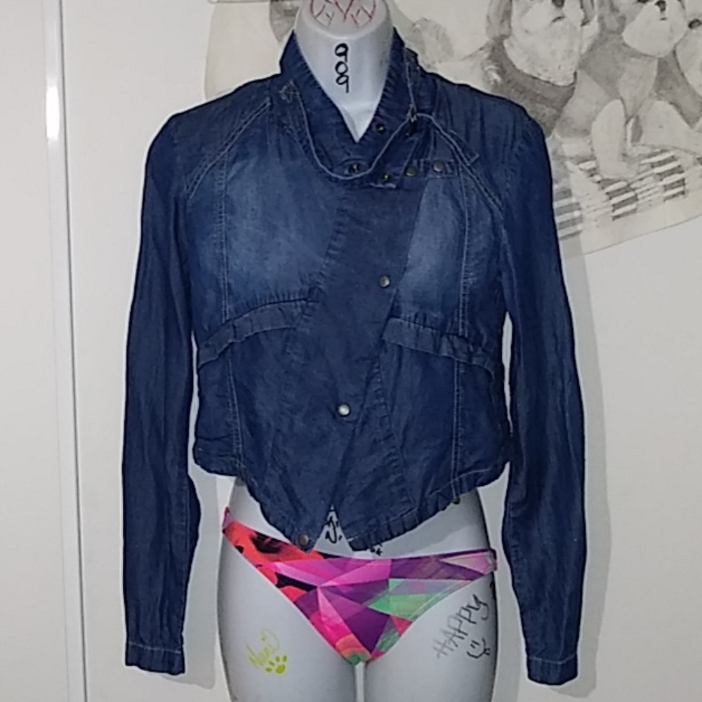 Life in Progress chambray jacket